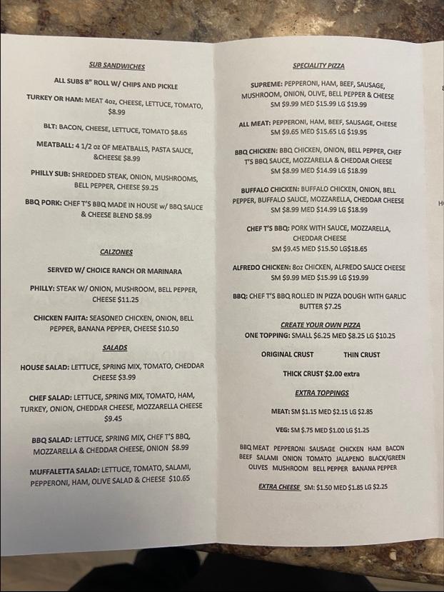 Custom Pizza of Ohatchee Menu image 4